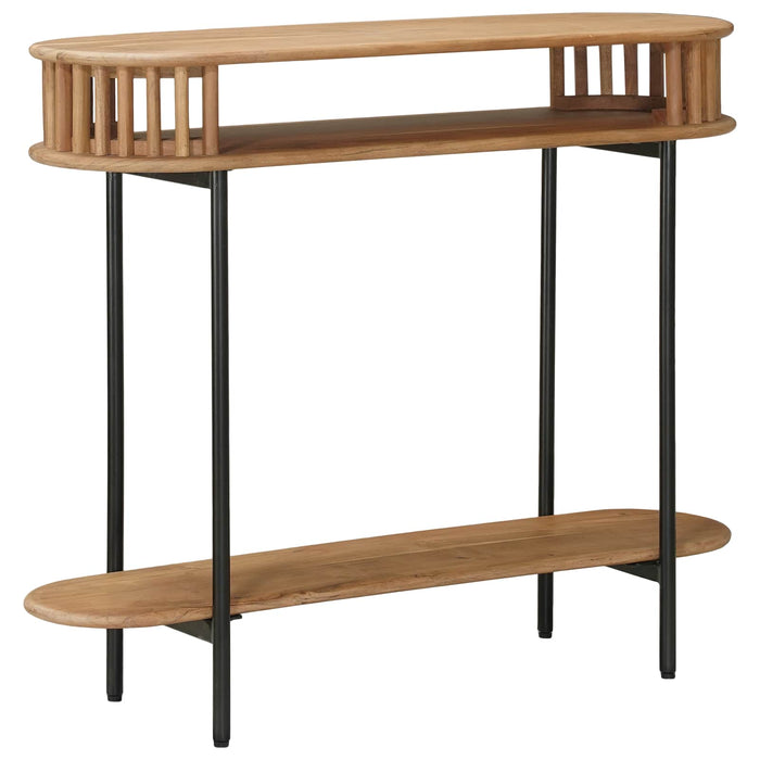 Masă de final hand made Culoare exactă: Maro Teak WALTI