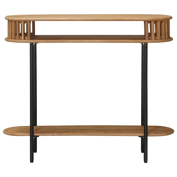 Masă de final hand made Culoare exactă: Maro Teak WALTI
