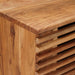 Cabinet TV cu depozitare cu ușă natural 90 x 30 x 40 cm - WALTI WALTI