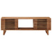 Cabinet TV cu depozitare cu ușă natural 105 x 30 x 35 cm - WALTI WALTI