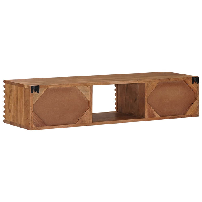 Cabinet TV cu depozitare cu ușă natural 105 x 30 x 22,5 cm - WALTI WALTI