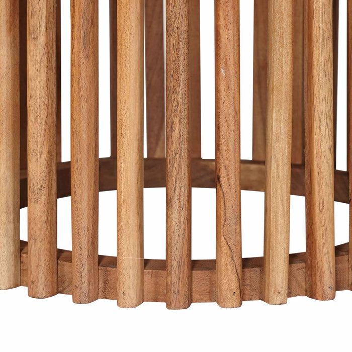 Set măsuțe laterale cu depozitare cu ușă Maro 40 x 40 x 45 cm - WALTI WALTI