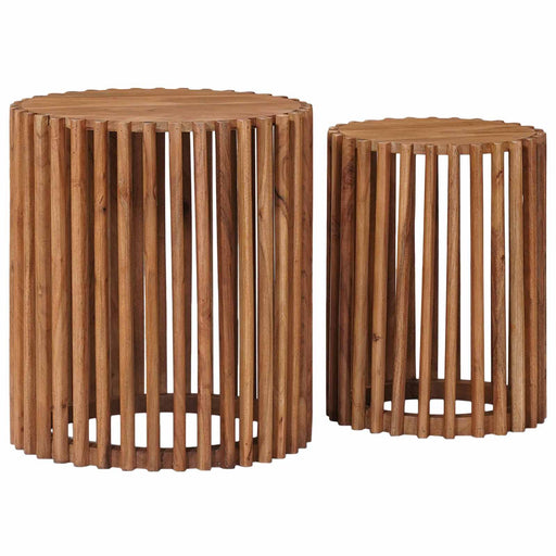 Set măsuțe laterale cu depozitare cu ușă Maro 40 x 40 x 45 cm - WALTI WALTI