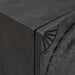 Noptieră handmade Negru 40 x 30 x 50 cm Lemn de mango solid - WALTI WALTI