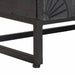 Noptieră handmade Negru 40 x 30 x 50 cm Lemn de mango solid - WALTI WALTI