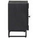 Noptieră handmade Negru 40 x 30 x 50 cm Lemn de mango solid - WALTI WALTI