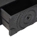 Dulap de noapte cu sertar Negru 40 x 30 x 20 cm - WALTI WALTI