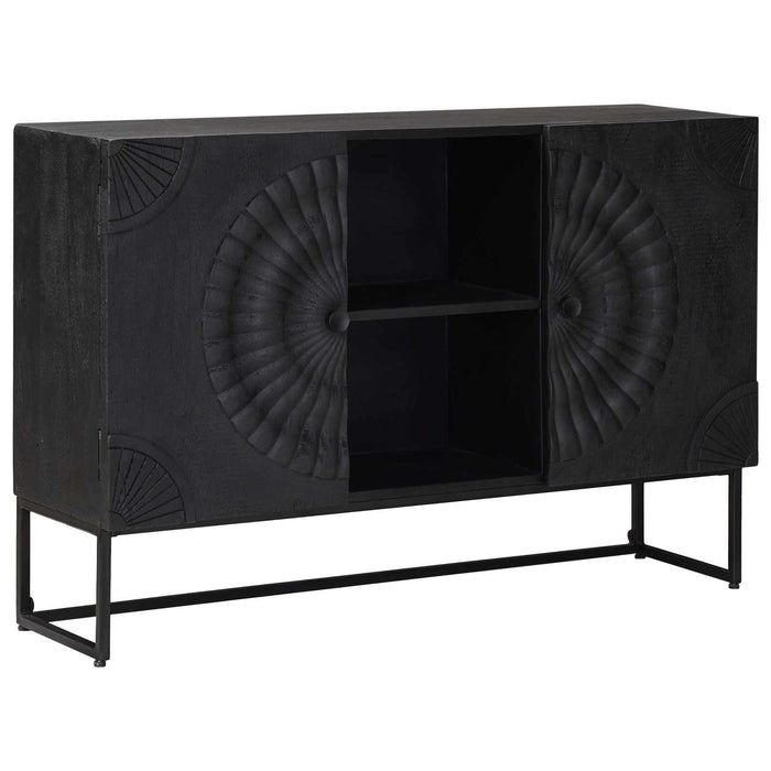 Bufet Negru 105 x 30 x 68 cm - WALTI WALTI