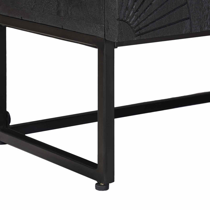 Bufet Negru 35 x 30 x 120 cm - WALTI WALTI
