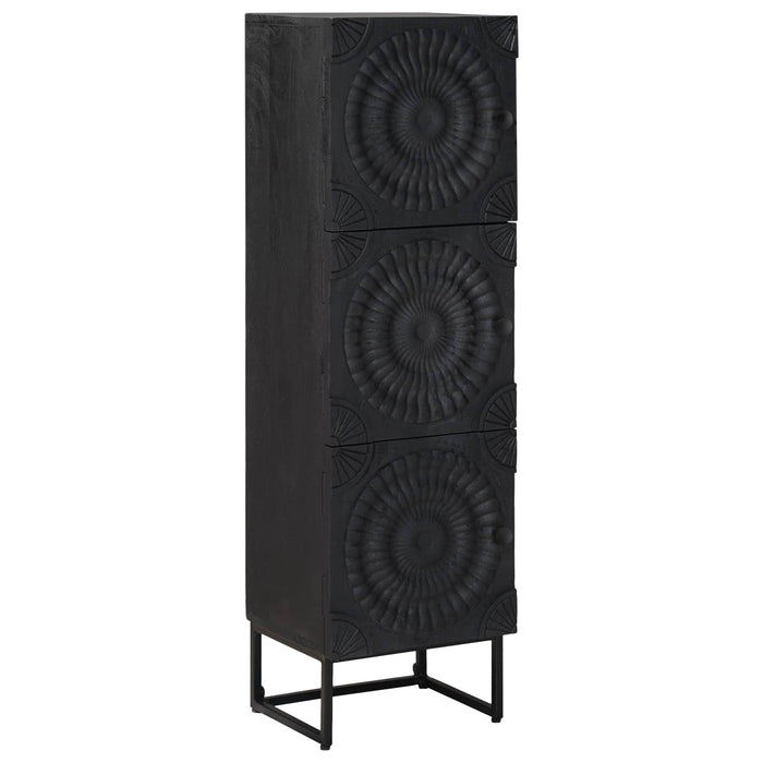 Bufet Negru 35 x 30 x 120 cm - WALTI WALTI