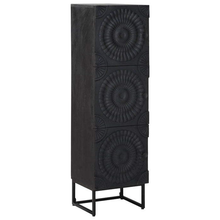 Bufet Negru 35 x 30 x 120 cm - WALTI WALTI