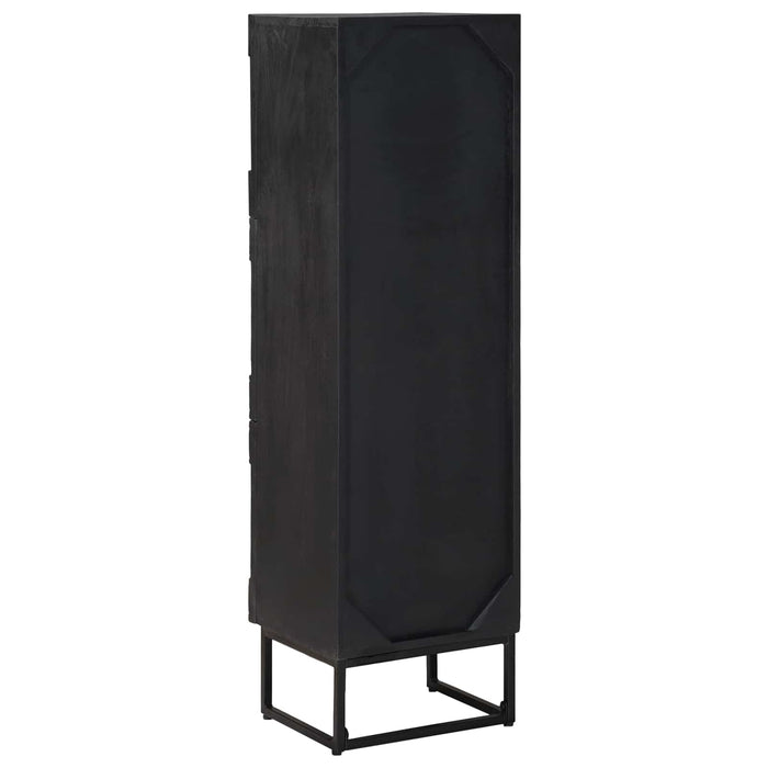 Bufet Negru 35 x 30 x 120 cm - WALTI WALTI