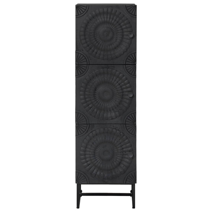 Bufet Negru 35 x 30 x 120 cm - WALTI WALTI