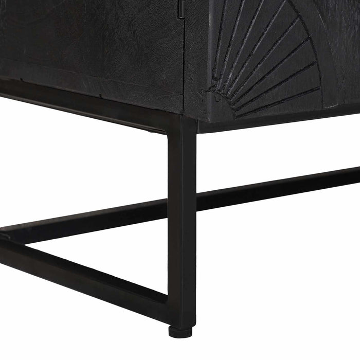 Bufet Negru 55 x 30 x 95 cm - WALTI WALTI
