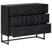 Dulap cu sertare cu sertar Negru 75 x 30 x 65 cm - WALTI WALTI