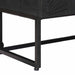Cabinet TV cu sertar cu raft cu ușă Negru 105 x 30 x 54 cm - WALTI WALTI
