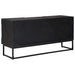 Cabinet TV cu sertar cu raft cu ușă Negru 105 x 30 x 54 cm - WALTI WALTI