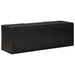Cabinet TV cu raft cu depozitare cu ușă Negru 105 x 30 x 35 cm - WALTI WALTI