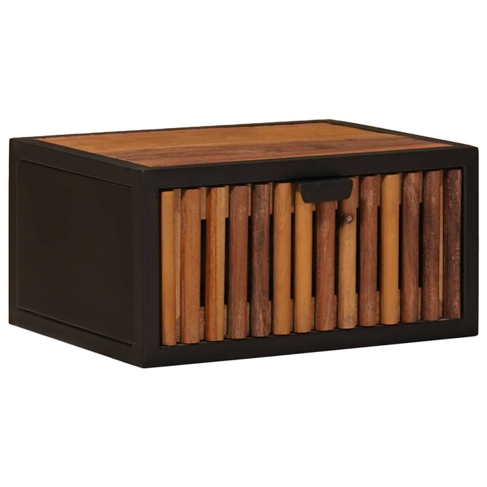 Noptieră handmade natural 40 x 30 x 20 cm Lemn de mango solid WALTI
