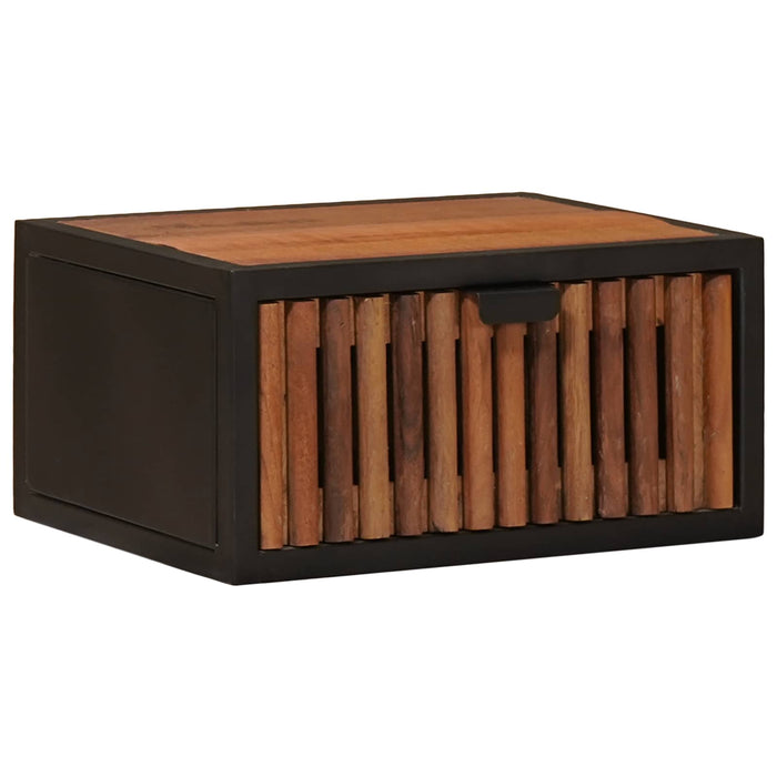 Noptieră handmade natural 40 x 30 x 20 cm Lemn de mango solid WALTI