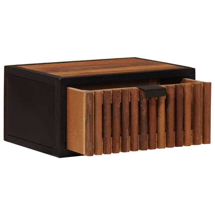 Noptieră handmade natural 40 x 30 x 20 cm Lemn de mango solid WALTI