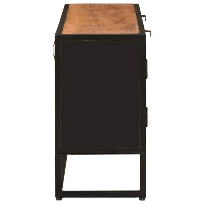Bufet 105 x 30 x 55 cm Lemn Mango Solid și Lemn Stratificat WALTI