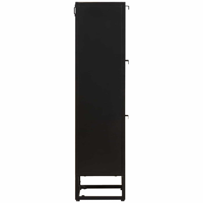 Bufet 35 x 30 x 120 cm Lemn Mango Solid și Lemn Stratificat WALTI
