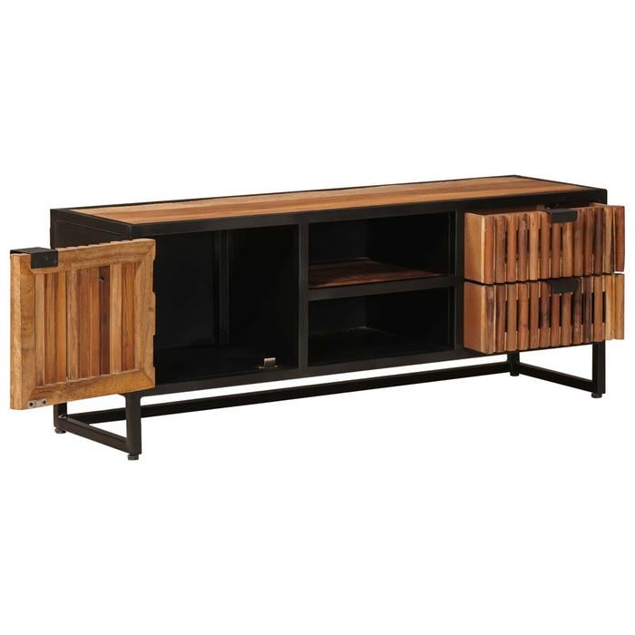 Cabinet TV cu sertar cu depozitare cu ușă 105 x 30 x 40 cm WALTI