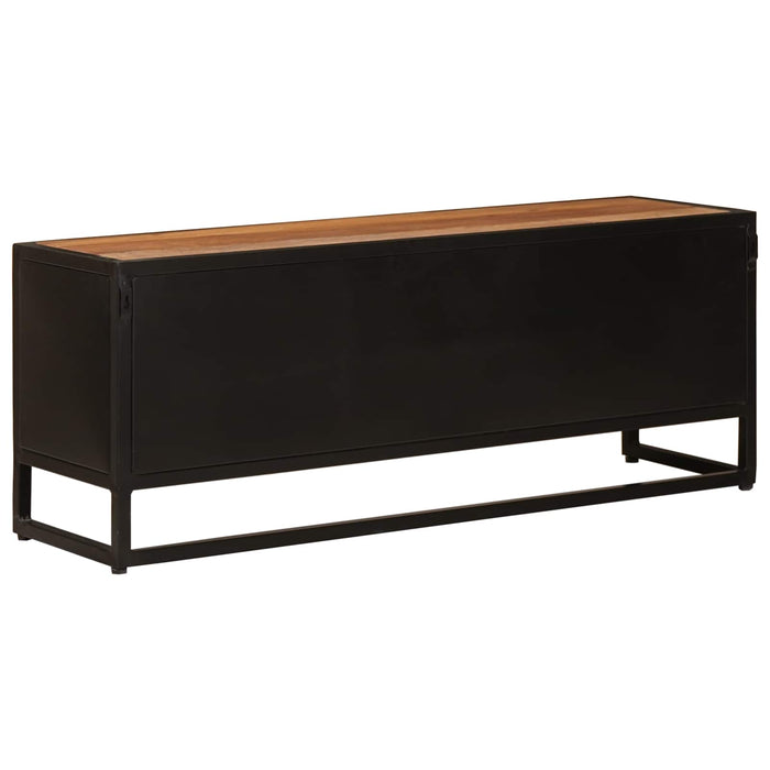 Cabinet TV cu sertar cu depozitare cu ușă 105 x 30 x 40 cm WALTI