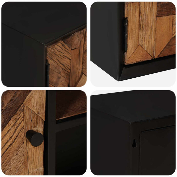 Cabinet TV cu raft cu depozitare cu ușă 105 x 30 x 35 cm WALTI