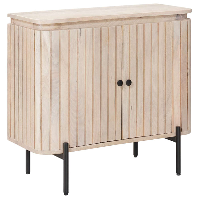 Bufet 70 x 30 x 65 cm Lemn Mango Solid și Lemn Stratificat WALTI