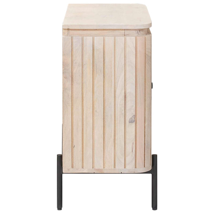 Bufet 70 x 30 x 65 cm Lemn Mango Solid și Lemn Stratificat WALTI