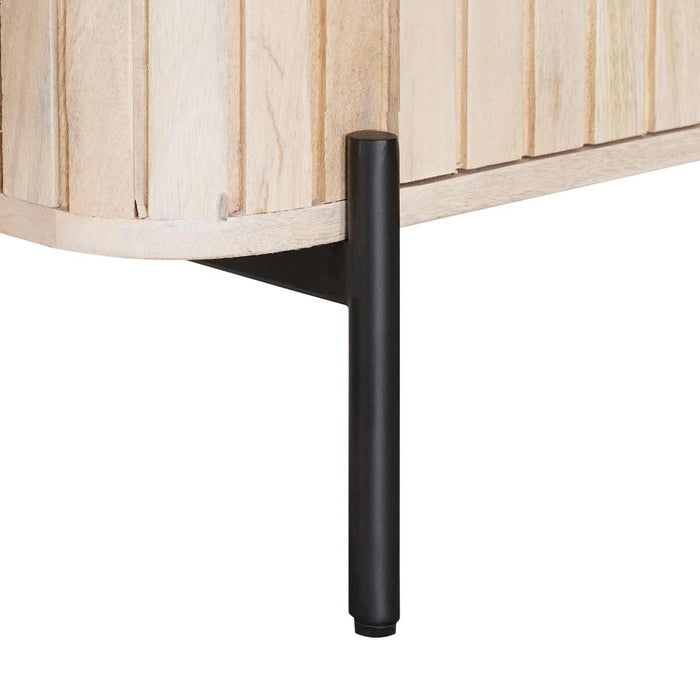 Bufet 105 x 30 x 65 cm Lemn Mango Solid și Lemn Stratificat WALTI
