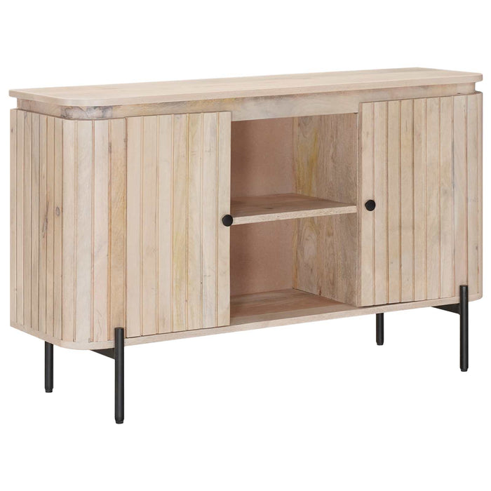 Bufet 105 x 30 x 65 cm Lemn Mango Solid și Lemn Stratificat WALTI