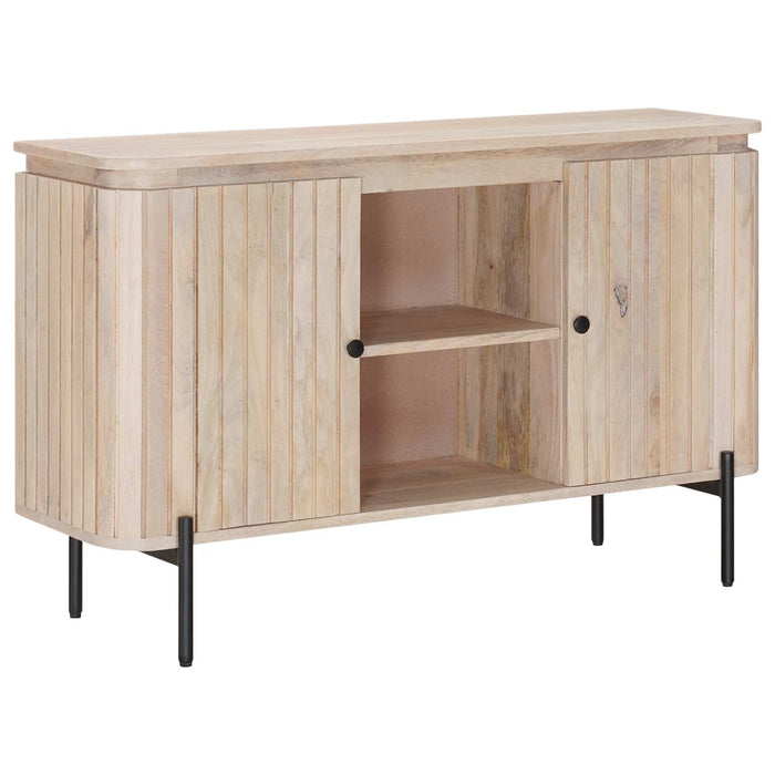 Bufet 105 x 30 x 65 cm Lemn Mango Solid și Lemn Stratificat WALTI
