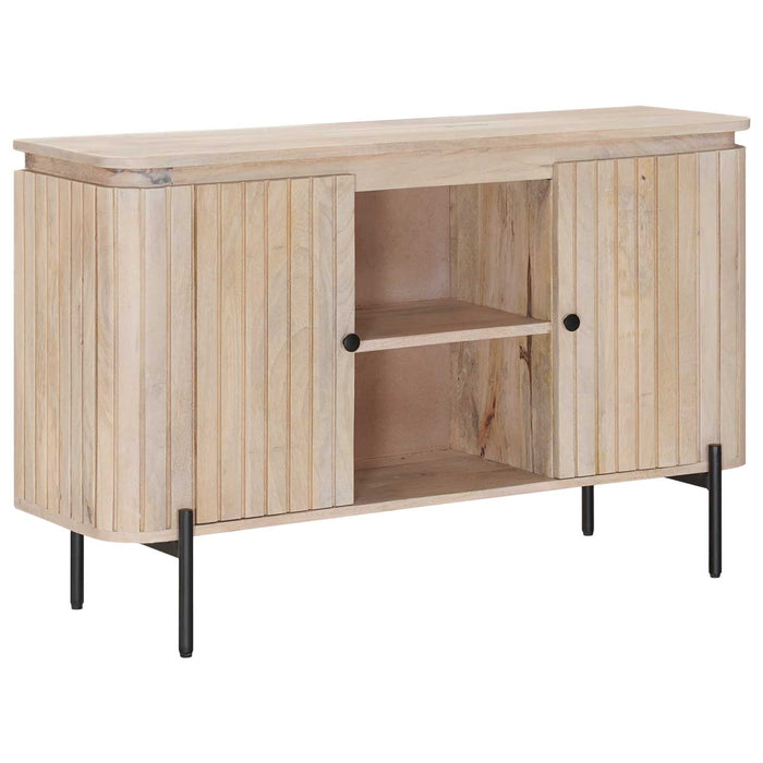Bufet 105 x 30 x 65 cm Lemn Mango Solid și Lemn Stratificat WALTI