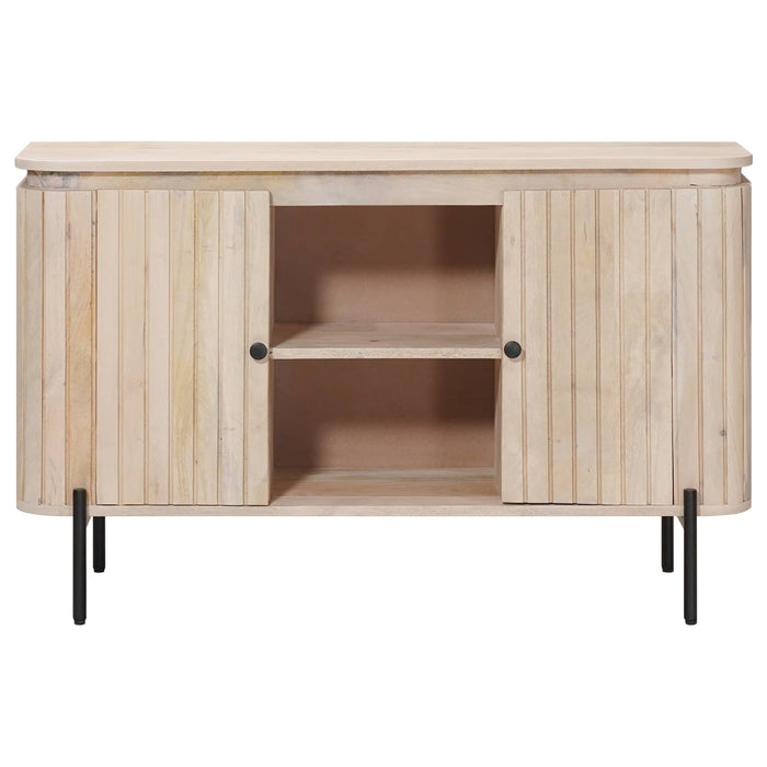 Bufet 105 x 30 x 65 cm Lemn Mango Solid și Lemn Stratificat WALTI