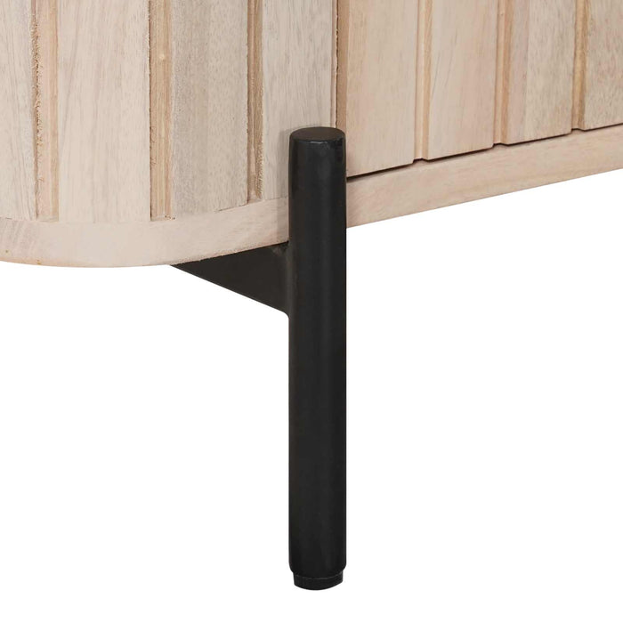 Cabinet TV cu raft cu depozitare cu ușă 105 x 30 x 45 cm WALTI