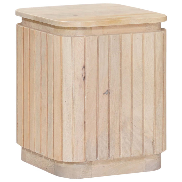 Set de mese laterale handmade 2 pcs Alb 45 x 45 x 45 cm WALTI