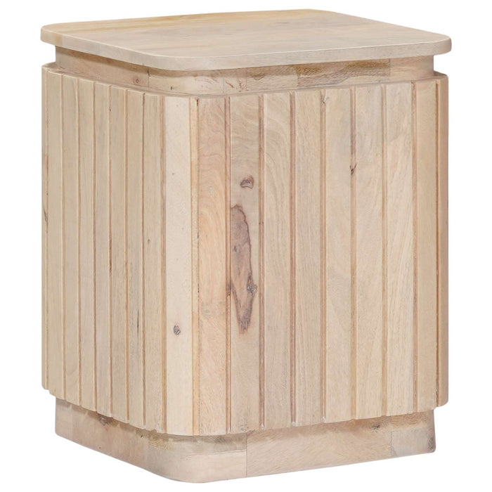 Set de mese laterale handmade 2 pcs Alb 45 x 45 x 45 cm WALTI