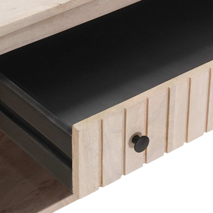 Bancă pentru pantofi cu sertar cu raft 85 x 37 x 48 cm - WALTI WALTI