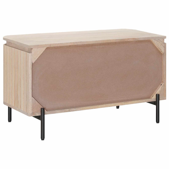 Bancă pentru pantofi cu sertar cu raft 85 x 37 x 48 cm - WALTI WALTI