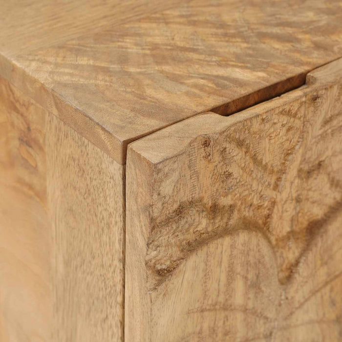Noptieră handmade Culoare exactă: Maro Teak 40x30x40 cm WALTI