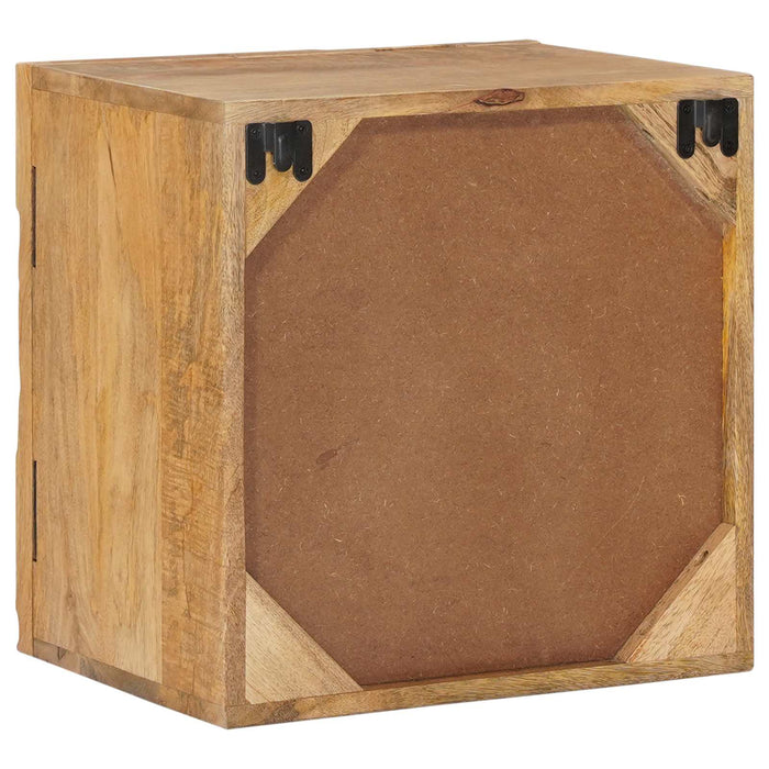 Noptieră handmade Culoare exactă: Maro Teak 40x30x40 cm WALTI