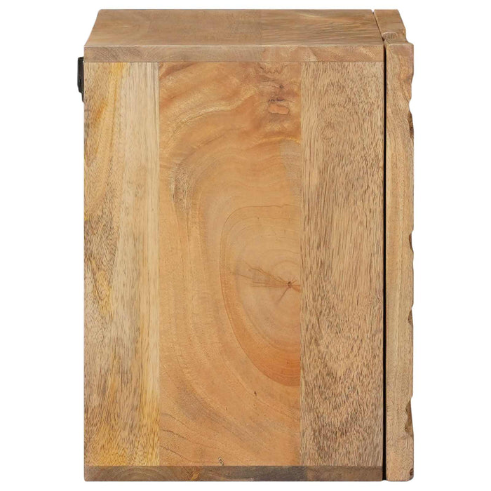 Noptieră handmade Culoare exactă: Maro Teak 40x30x40 cm WALTI
