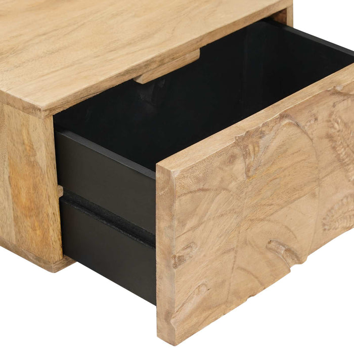 Noptieră handmade Culoare exactă: Maro Teak 40 x 30 x 20 cm WALTI