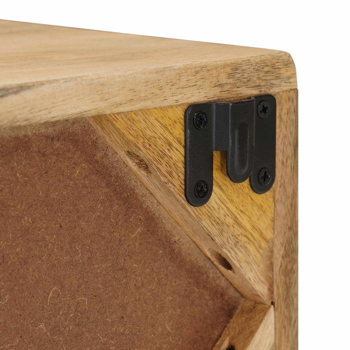 Noptieră handmade Culoare exactă: Maro Teak 40 x 30 x 20 cm WALTI