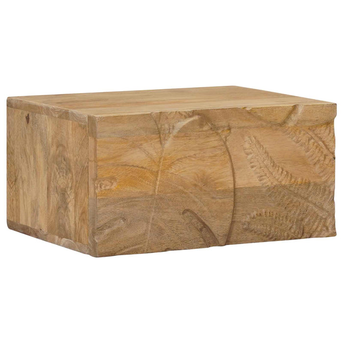 Noptieră handmade Culoare exactă: Maro Teak 40 x 30 x 20 cm WALTI