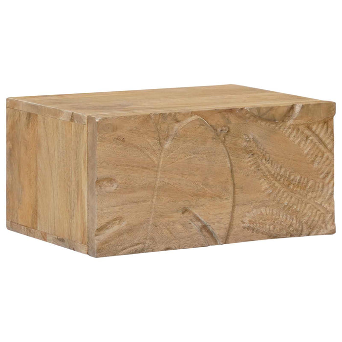 Noptieră handmade Culoare exactă: Maro Teak 40 x 30 x 20 cm WALTI