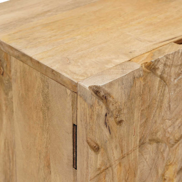 Bufet 53 x 30 x 65 cm Lemn Mango Solid și Lemn Stratificat WALTI